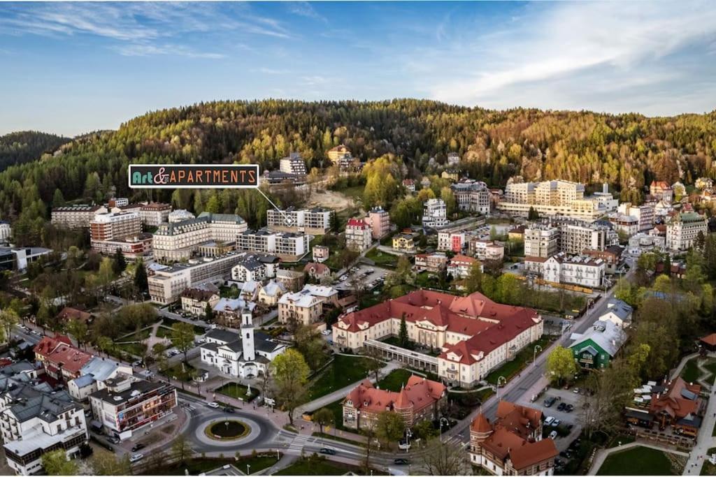 Art & High Studio Z Parkingiem Podziemnym Krynica Zdroj Eksteriør billede